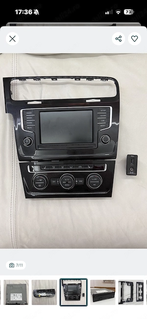 Display ecran bord + MIB vw golf 7 - imagine 5