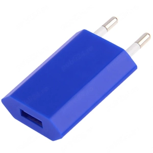 incarcator retea telefon albastru 220v 5v usb