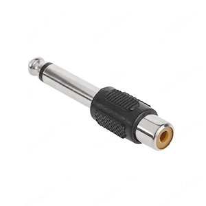 adaptor jack 6.3 mono-rca