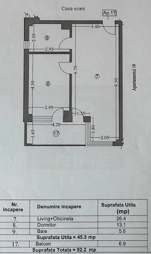 Apartament 2 camere Mamaia-Sat  - imagine 4