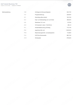 Volkswagen Golf 8.5 Variant Business - imagine 10