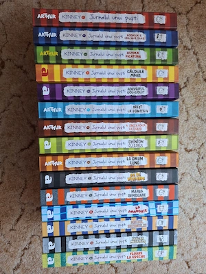 "Jurnalul unui pusti" vol 1-10 + 14-18