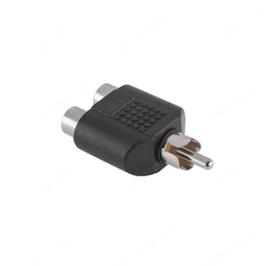 adaptor rca tata-2x rca mama