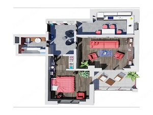 Apartament Nou Cu 2 Camere | 72,80 Mp  | Târgu Mureș - imagine 3