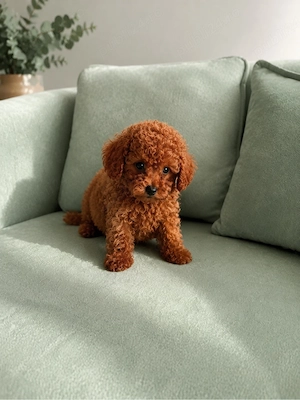 Catelus poodle(pudel caniche)