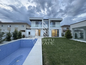 Vila de lux cu piscina incalzita de vanzare in Mosnita Noua | 4 camere - imagine 2