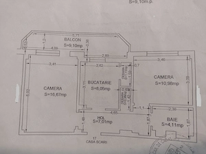 Constanta - direct proprietar 2 camere decomandat