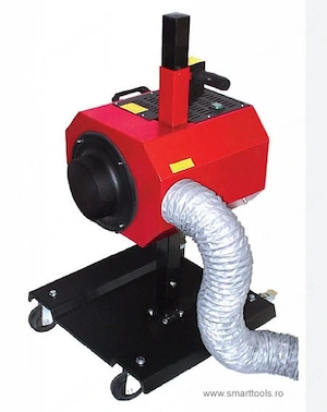 Exhaustor de gaze mobil pentru autoturisme