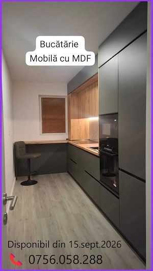 Inchiriez apartament 2 camere langa Metrou M2, modern, bloc nou. - imagine 2