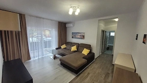 Inchiriez apartament 2 camere, bloc nou, parter - imagine 2