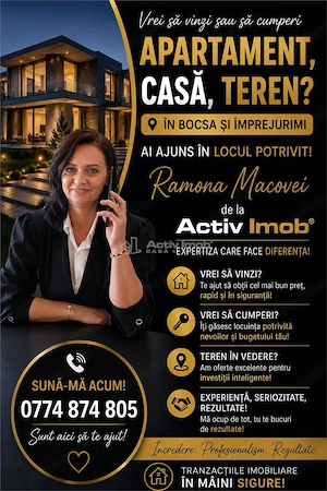 Bocsa Romana, Proiect NOU, 28 de Apartamente cu 2 si 3 Cam., Modernizari Premium. - imagine 9
