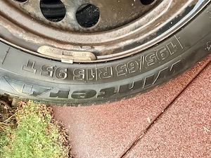 Jante tabla R15 + anvelope iarnă Tigar 195/65 R15 - imagine 2
