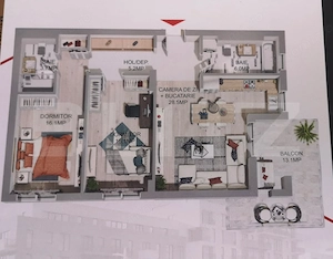 Apartament cu 3 camere, terasă, parcare și boxă - Complex Maurer - imagine 8