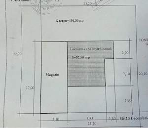 casa si spatiu comercial de vanzare cu teren-496,5 mp