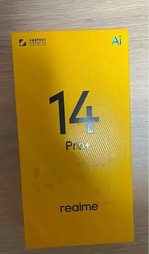 Vând realme 14 Pro+ 5G (8GB RAM   256GB   Suede Grey)   NOU, Sigilat