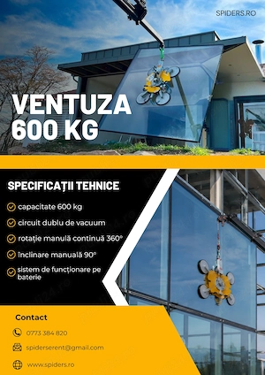 Inchiriere ventuza 600 kg