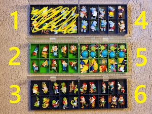 Lot Kinder cu figurine din colectii anii 80-90