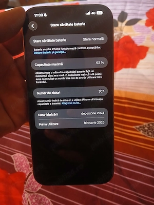 Iphone 16 pro max 256gb impecabil 