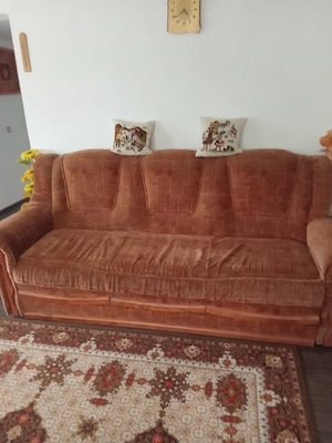 Canapea extensibilă +2 fotolii