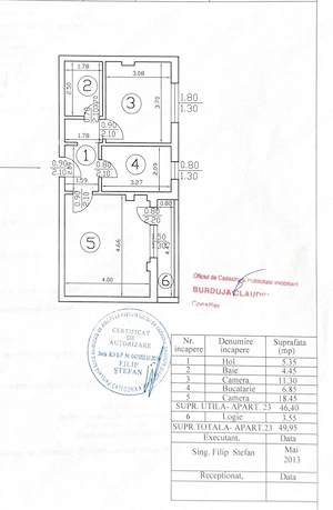 Apartament 2 camere decomandat   Popești-Leordeni | Str. Amurgului nr. 49 | Loc de parcare inclus -  - imagine 8