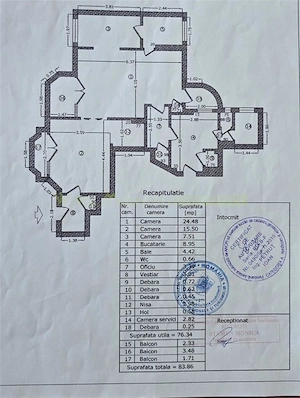 Bd Balcescu, apartament 3 camere - imagine 14