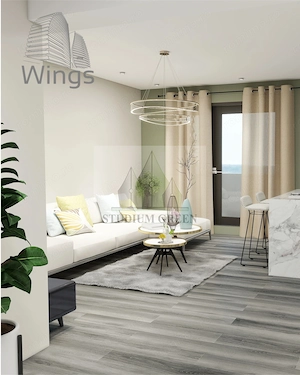 Vand apartament de lux, cu 3 camere in Wings- cu CF! - imagine 4
