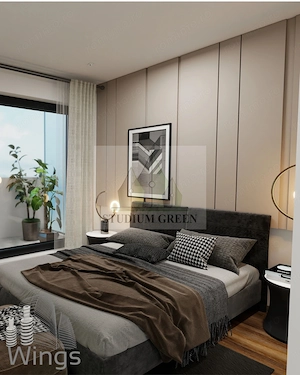 Vand apartament de lux, cu 3 camere in Wings- cu CF! - imagine 3