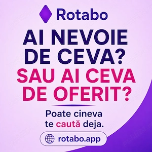 Rotabo   cauți sau oferi servicii, ajutor, obiecte?