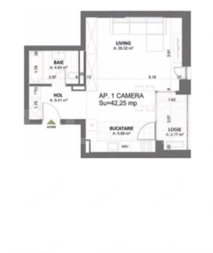 Studio 48 mp, spațiu de birou, 480 euro, Calea Torontalului - imagine 5
