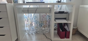 Birou alb de la Ikea
