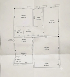 APARTAMENT 3 CAMERE .. decomandat..Complexul Studentesc - imagine 8