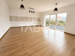 Duplex pe un singur nivel 3 camere 2 bai 235 mp teren in Talmaciu - imagine 11