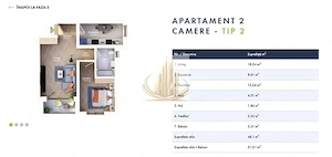 Apartament 2 camere Mehala | 48 mp | Etaj 1-plus loc de parcare inclus - imagine 3