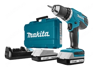 Masina de gaurit si insuburat Makita DF457DWE, 18V, 1 acu li-ion, 1.5 Ah, 42 nm