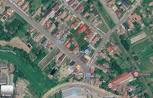 Oportunitate rara in Ludus, 2 case + teren 1500mp - deschidere 21m la 2 străzi (Traian si Eminescu)