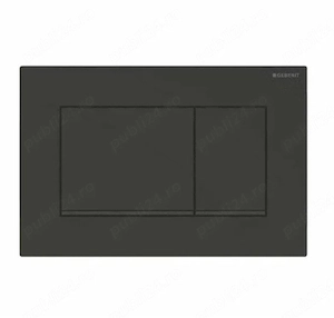 Clapeta actionare rezervor WC incastrat, Geberit Sigma 30 115.883.DW.1, negru mat