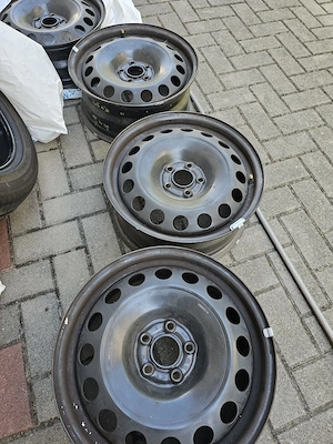 URGENT – Jante tablă R16 VW / Audi / Skoda / Seat – stare foarte bună - imagine 3