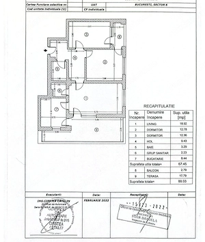 3 Cam | Terasă 18 MP | Et 10/10 | Rotar Park Residence 2 | Comision 0% - imagine 11