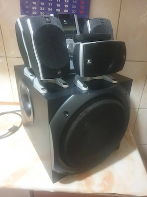 Sistem Audio Logitech 5.1 Z-5500, 505W RMS - imagine 5