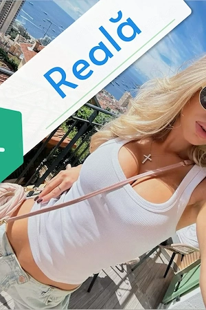 Blondă slim 100%reală