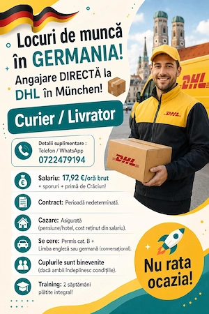 Germania - DHL - Curieri !  ! 