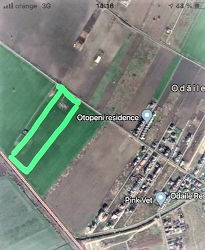 Teren extravilan 3.400 mp odai otopeni