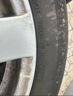 anvelope M+S ❄️ 195/65/15 + jante aliaj 5x112 (vw-seat-skoda...etc) - imagine 3