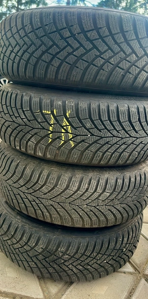 anvelope M+S ❄️ 195/65/15 + jante aliaj 5x112 (vw-seat-skoda...etc) - imagine 4