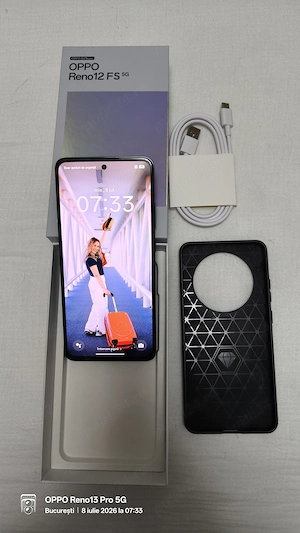 Se vinde Oppo Reno12 FS, 12GB RAM, 512GB, 5G - imagine 4