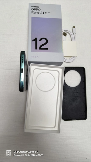 Se vinde Oppo Reno12 FS, 12GB RAM, 512GB, 5G - imagine 5