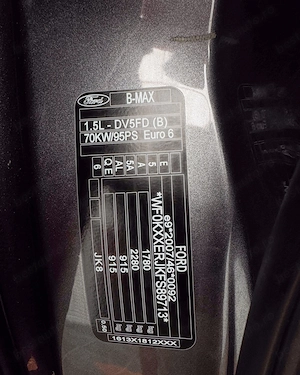 FORD B-Max , 1,5 Diesel . 95 cp . euro 6 . Rar+itp ( la cerere ) Garantie 12 luni . Buy-Back .  - imagine 13