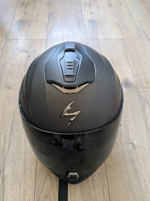 Vand casca motor Scorpio Carbon Marime s 