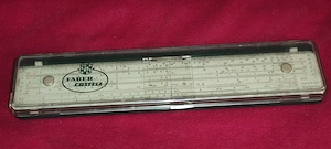  rigla de calcul germana de colectie FABER CASTELL lungime 30 cm  pret fix 120 ron 