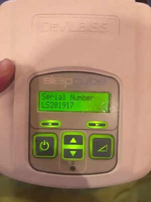 Aparat medical respirat apnee in somn Complet SLEEPCUBE fabricat in America
